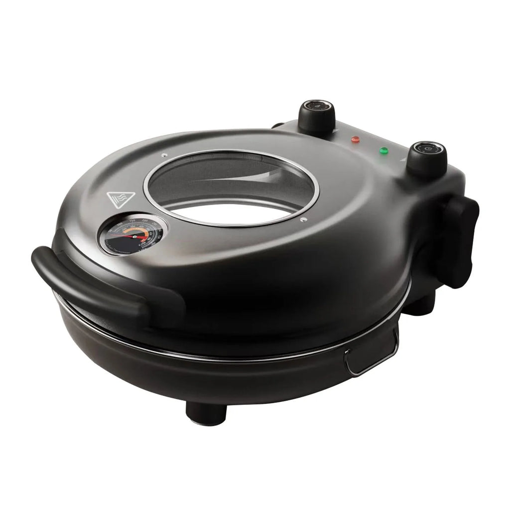 1200W pizza maker Electric cake pan deepened 420℃ pancake pan double-sided heated frying oven crepe maker sandwich bread maker