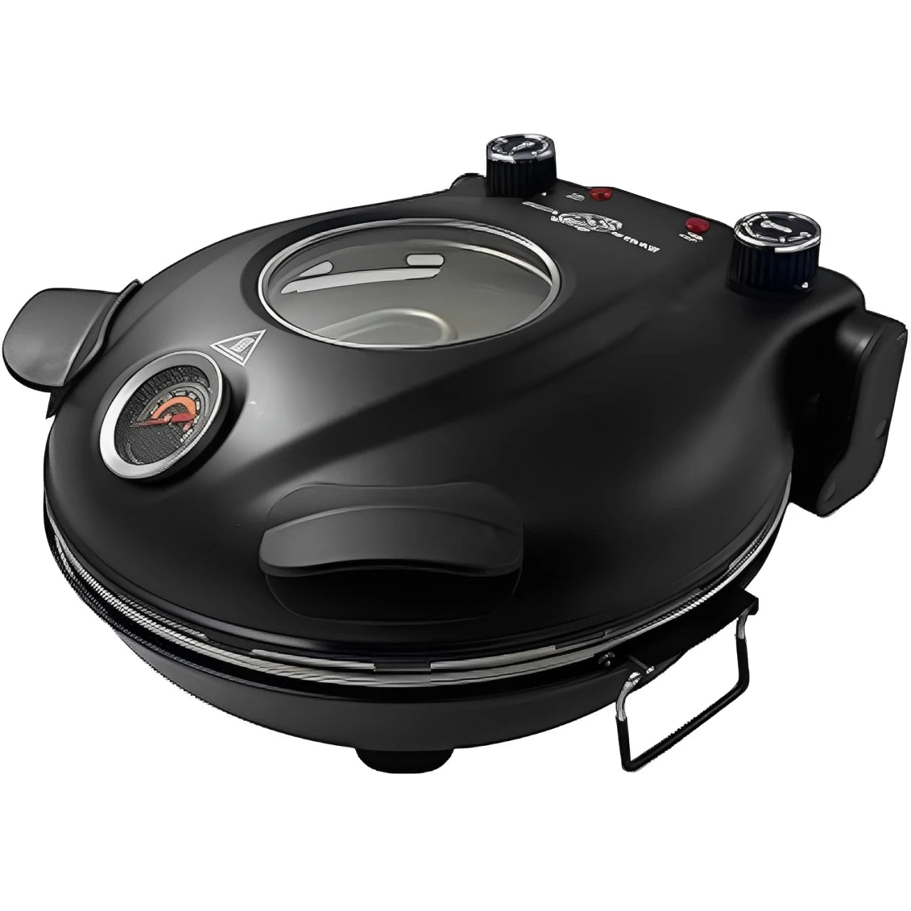 1200W pizza maker Electric cake pan deepened 420℃ pancake pan double-sided heated frying oven crepe maker sandwich bread maker