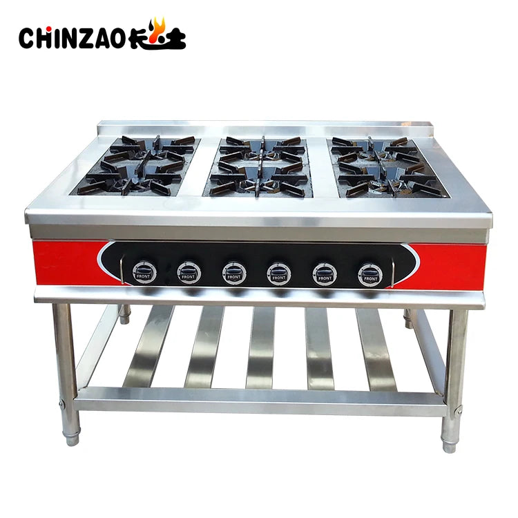 Standing Gas Burner Multi-cooker Cooktop Commercial Restaurant Equipment Gas Burner For Pizza Oven