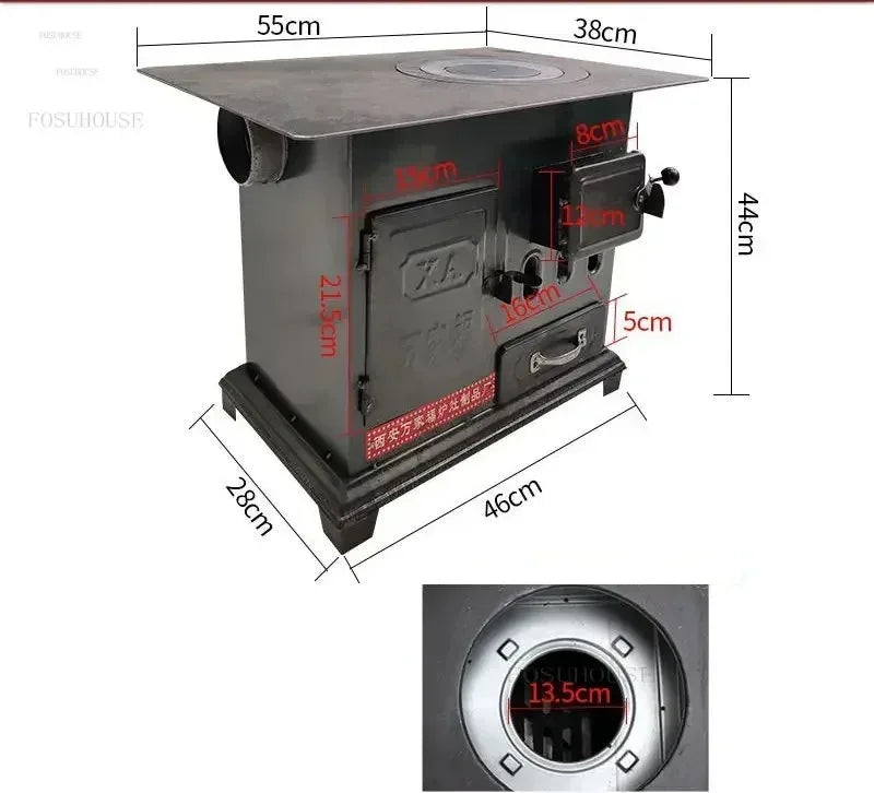 Outdoor Stoves Firewood Portable Camping Multifunction Burner for Home Stoves Kitchens Travel Nature Hike Camp Equipment